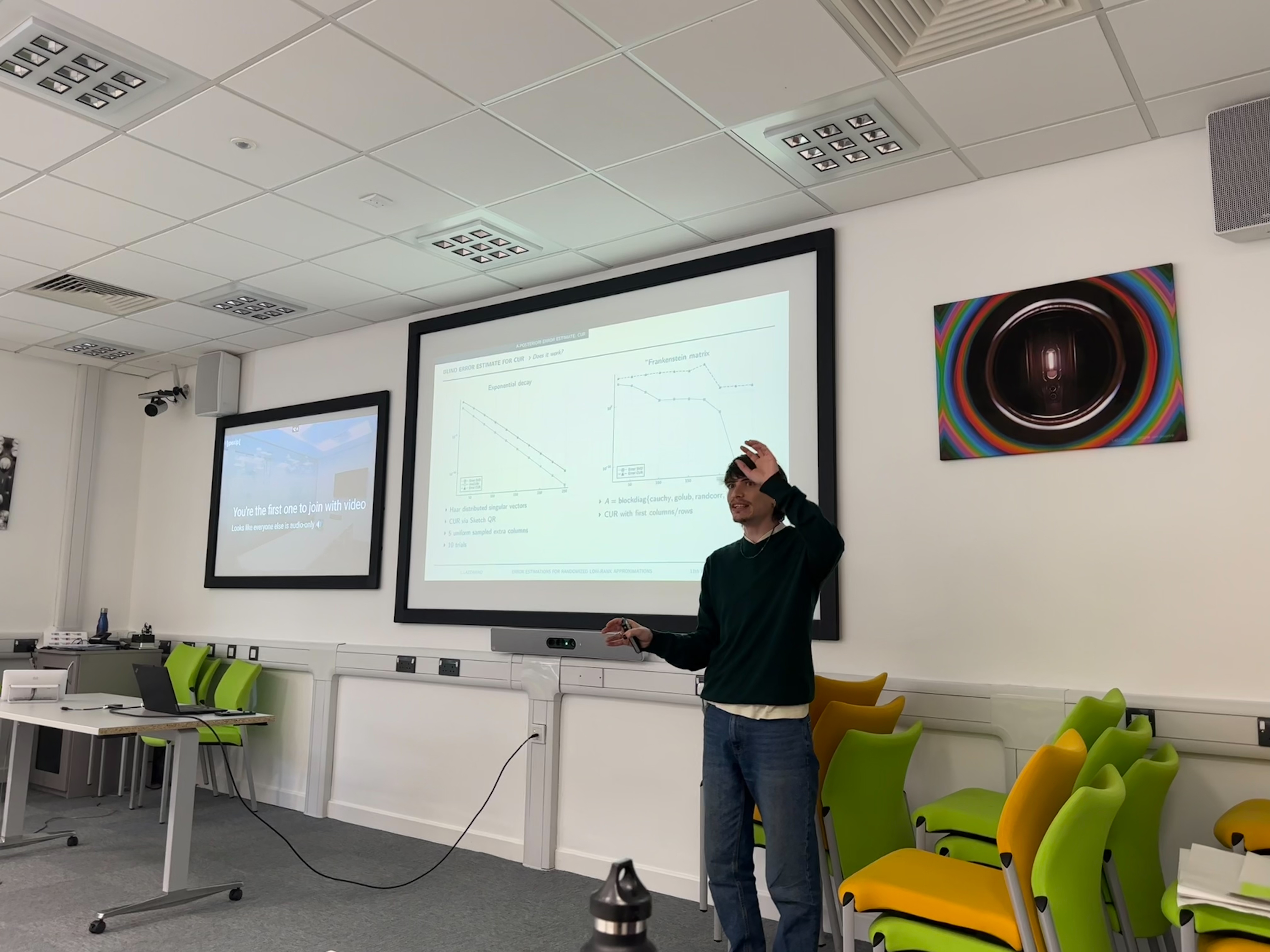 Sorry you are missing a picture of me talking!